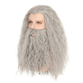 TV The Lord of the Rings The Hobbit Gandalf Cosplay Wig Halloween Carnival Props